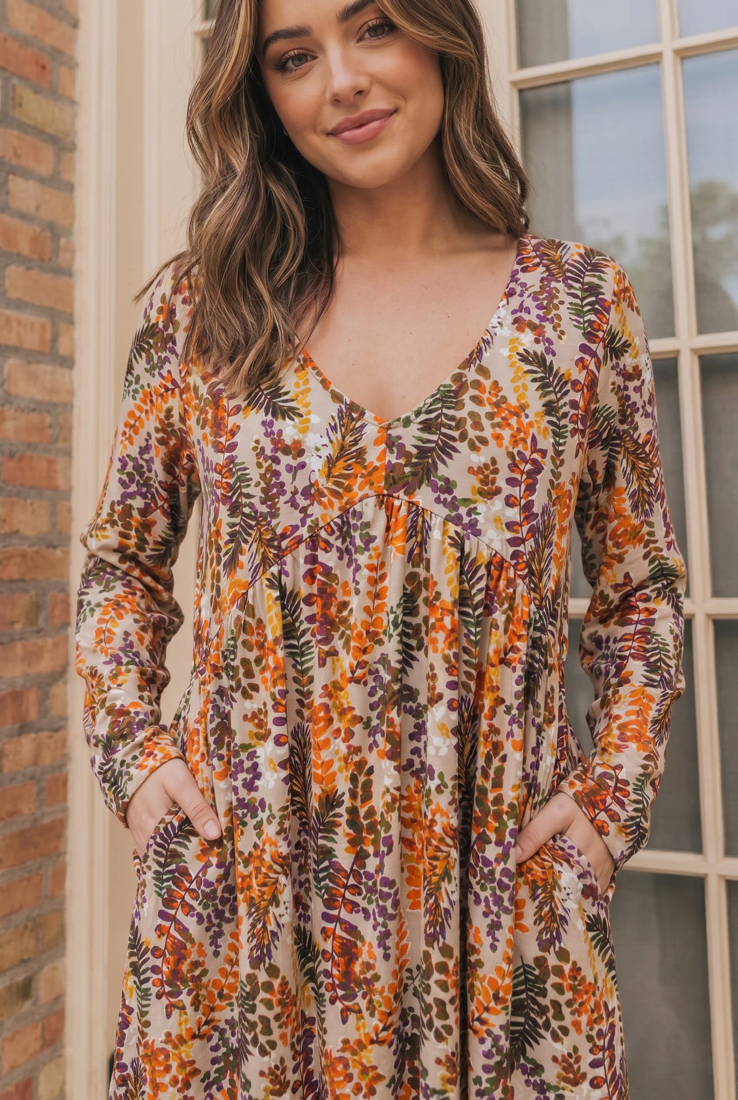 Falling For You Floral Mini Dress