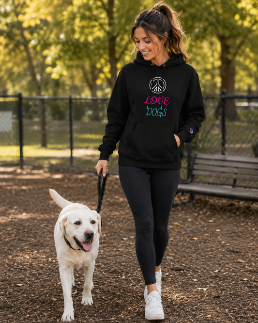 Peace • Love • Dogs Champion Hoodie